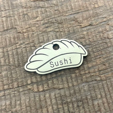 Load image into Gallery viewer, The &#39;Sushi&#39; Shaped Pet Tag