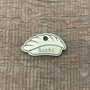 Sushi shaped tags