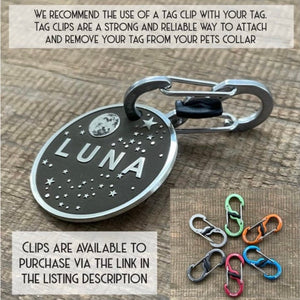 The 'Bear' Design Pet Tag