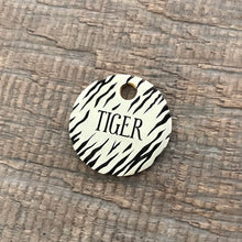 Load image into Gallery viewer, The &#39;Tiger Print&#39; Pet Tag