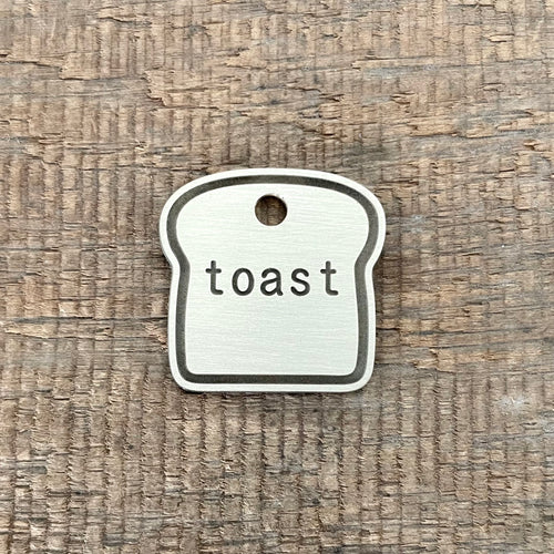 The 'Toast' Shaped Pet Tag