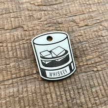 Load image into Gallery viewer, The &#39;Whiskey Glass&#39; Shaped Pet Tag