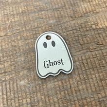 Load image into Gallery viewer, The &#39;Ghost&#39; Shaped Pet Tag
