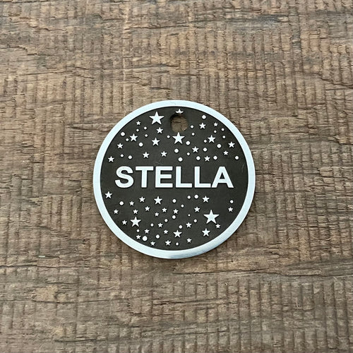The 'Starry Night' Pet Tag