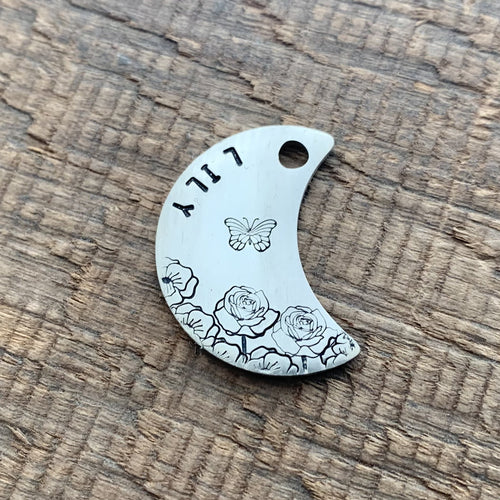 The 'Butterfly Garden' Pet Tag