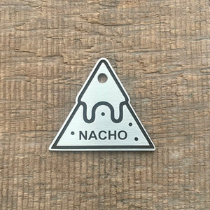 The 'Nacho' Chip Shaped Pet Tag